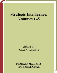 صورة الغلاف: Strategic Intelligence [5 volumes] 1st edition