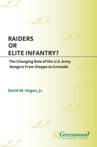 صورة الغلاف: Raiders or Elite Infantry? 1st edition