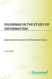 Cover image: Dilemmas in the Study of Information 1st edition
