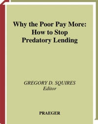 表紙画像: Why the Poor Pay More 1st edition