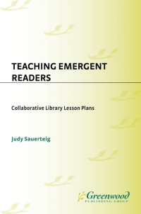 Imagen de portada: Teaching Emergent Readers 1st edition