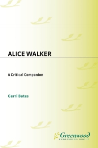 Cover image: Alice Walker 1st edition