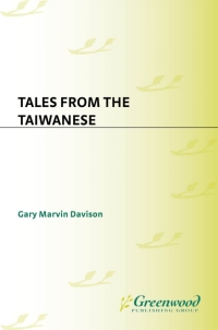 Cover image: Tales from the Taiwanese 1st edition