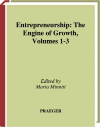 Cover image: Entrepreneurship [3 volumes] 1st edition