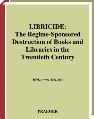 Cover image: Libricide 1st edition