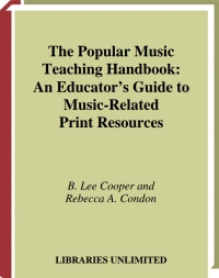 Imagen de portada: The Popular Music Teaching Handbook 1st edition