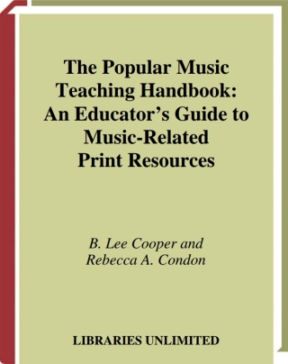 Titelbild: The Popular Music Teaching Handbook 1st edition