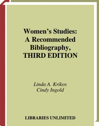 Imagen de portada: Women's Studies 3rd edition