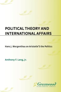 Titelbild: Political Theory and International Affairs 1st edition