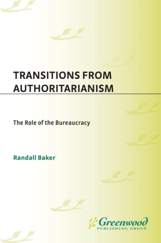 Imagen de portada: Transitions from Authoritarianism 1st edition