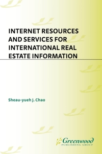 Imagen de portada: Internet Resources and Services for International Real Estate Information 1st edition