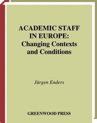 Cover image: Academic Staff in Europe 1st edition