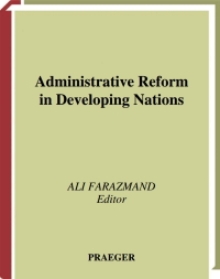 Cover image: Administrative Reform in Developing Nations 1st edition