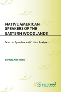 Imagen de portada: Native American Speakers of the Eastern Woodlands 1st edition