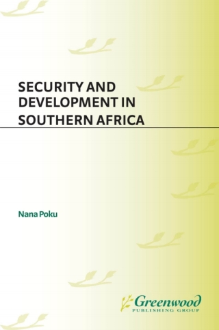 Imagen de portada: Security and Development in Southern Africa 1st edition