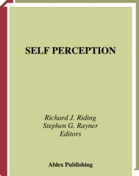 Cover image: Self Perception 1st edition