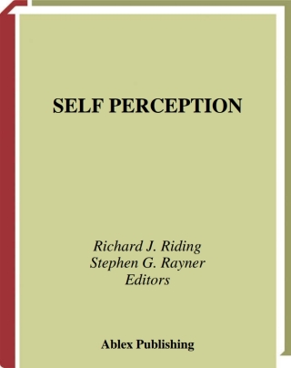 Imagen de portada: Self Perception 1st edition 9781567505887