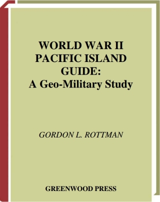 Cover image: World War II Pacific Island Guide 1st edition