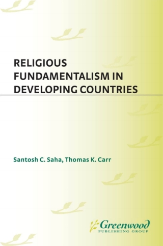 Imagen de portada: Religious Fundamentalism in Developing Countries 1st edition