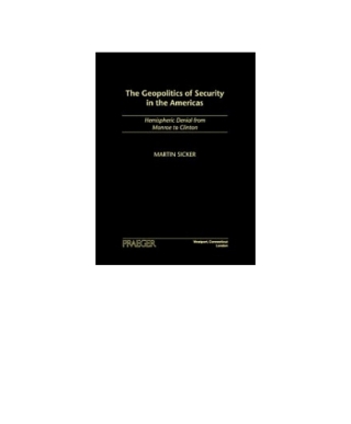 صورة الغلاف: The Geopolitics of Security in the Americas 1st edition