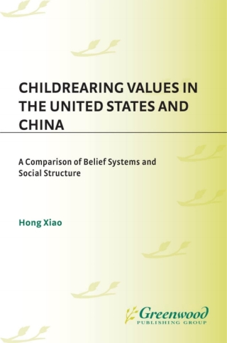 Omslagafbeelding: Childrearing Values in the United States and China 1st edition