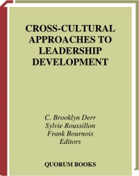 Imagen de portada: Cross-Cultural Approaches to Leadership Development 1st edition