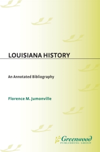 Imagen de portada: Louisiana History 1st edition