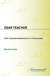 Cover image: Dear Teacher 1st edition