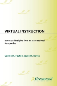 Cover image: Virtual Instruction 1st edition