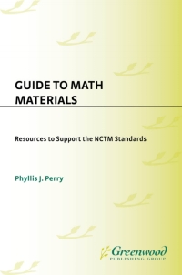 Titelbild: Guide to Math Materials 1st edition 9781563084911