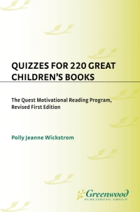 Cover image: Quizzes for 220 Great Children's Books 1st edition