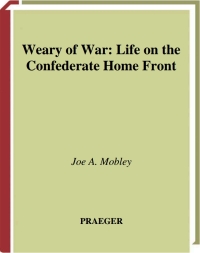 Cover image: Weary of War 1st edition