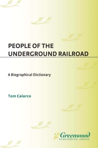 Cover image: People of the Underground Railroad 1st edition