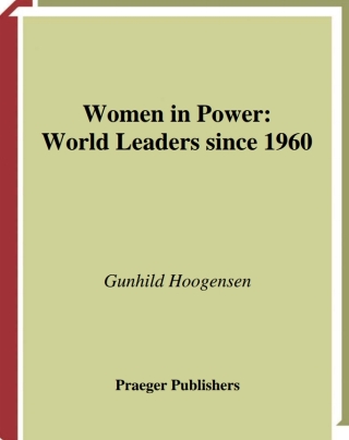 Cover image: Women in Power 1st edition