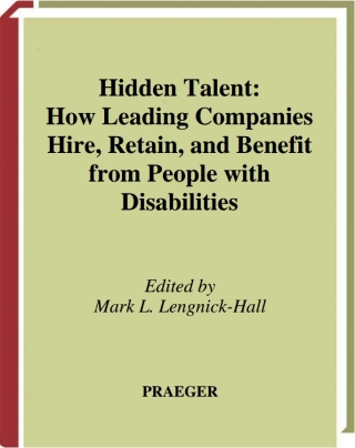 Imagen de portada: Hidden Talent 1st edition 9780275992897