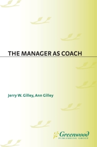 Imagen de portada: The Manager as Coach 1st edition