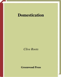 Titelbild: Domestication 1st edition