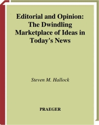 Titelbild: Editorial and Opinion 1st edition