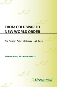 صورة الغلاف: From Cold War to New World Order 1st edition