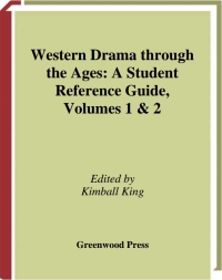 Immagine di copertina: Western Drama through the Ages [2 volumes] 1st edition