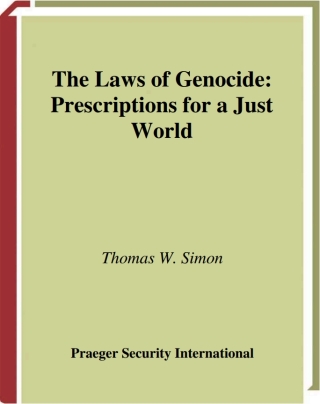 Cover image: The Laws of Genocide 1st edition