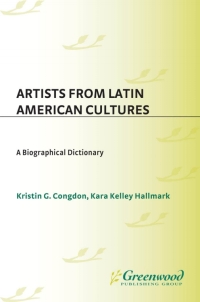 صورة الغلاف: Artists from Latin American Cultures 1st edition