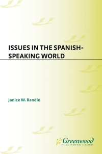 Cover image: Issues in the Spanish-Speaking World 1st edition