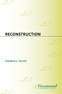 表紙画像: Reconstruction 1st edition