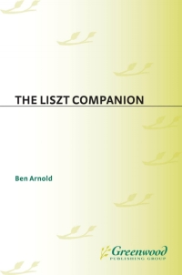 Cover image: The Liszt Companion 1st edition