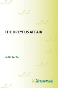 Cover image: The Dreyfus Affair 1st edition