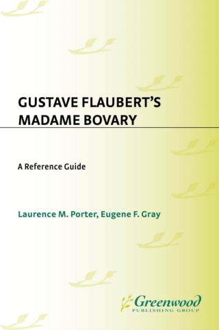 Cover image: Gustave Flaubert's Madame Bovary 1st edition
