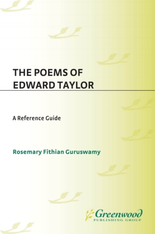 Cover image: The Poems of Edward Taylor 1st edition