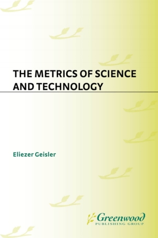 Titelbild: The Metrics of Science and Technology 1st edition
