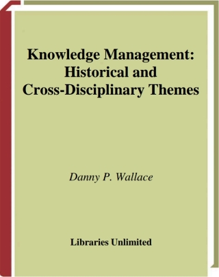 Imagen de portada: Knowledge Management 1st edition 9781591585022
